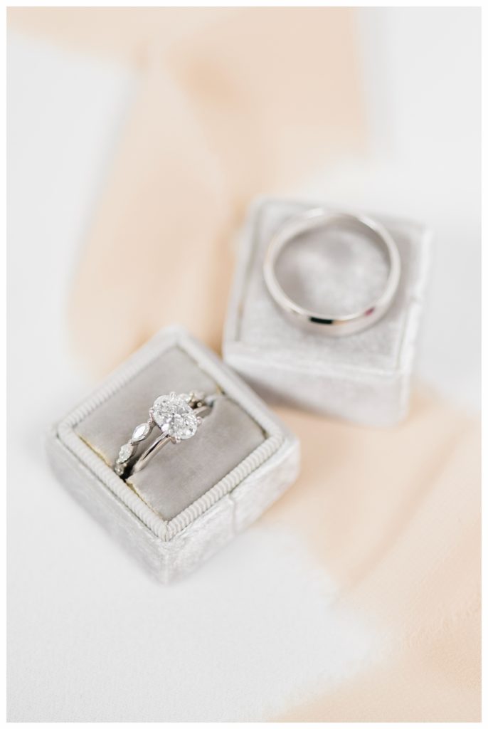A beautiful oval solitaire engagement ring from D.J. Bitzan Jewelers. Photo by Kayla Lee Photography.