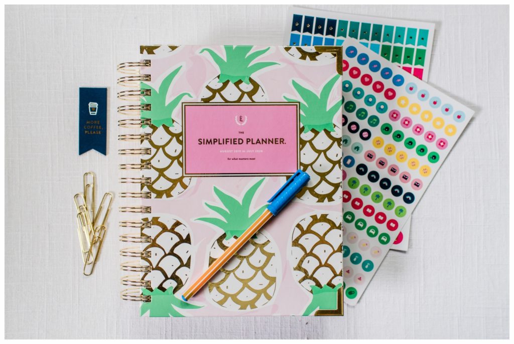 Isn't she lovely? The Simplified Planner by Emily Ley. Photo by Kayla Lee Photography. 