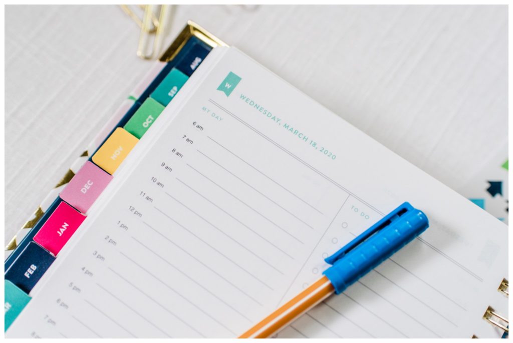 The Simplified Daily Academic Planner...a personal favorite of mine! Photo by Kayla Lee.