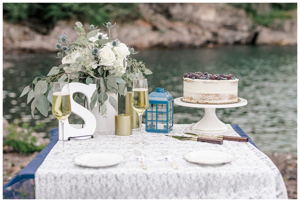 This cake stand was the primary vision Lizzy had for her wedding, and she made it happen. Your budget should be set up around what YOU want to see happen. Photo by Kayla Lee.