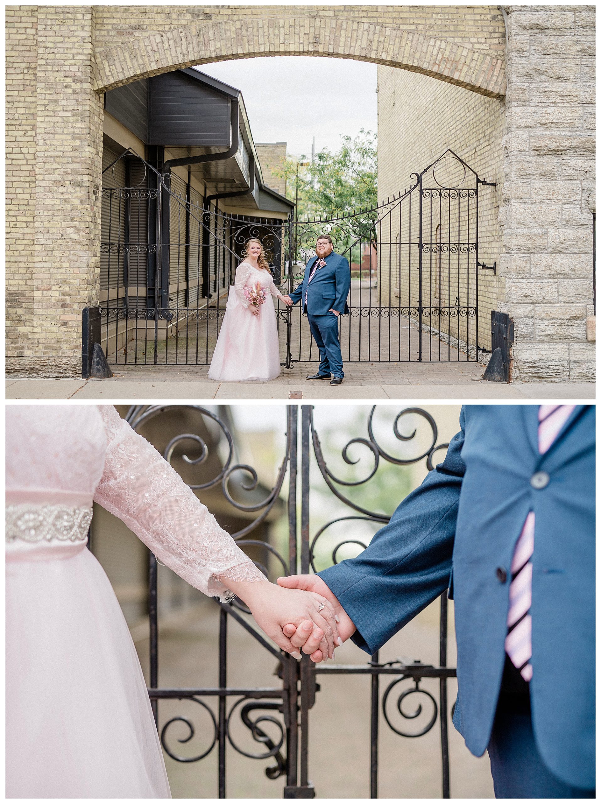 Bride and groom portraits for a Minneapolis wedding